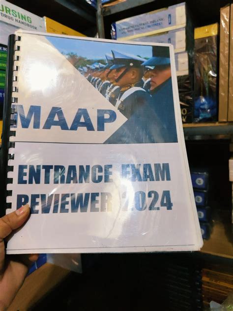 maap entrance exam requirements
